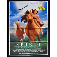 manifesto SPIRIT CAVALLO SELVAGGIO Stallion of the Cimarron Kelly Asbury A232