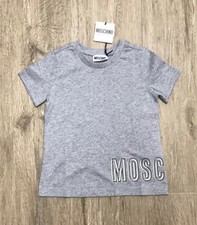 T shirt Moschino grigia logo