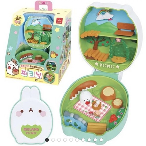Molang pact picnic figure set - figure,