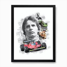 Quadro Gilles Villeneuve