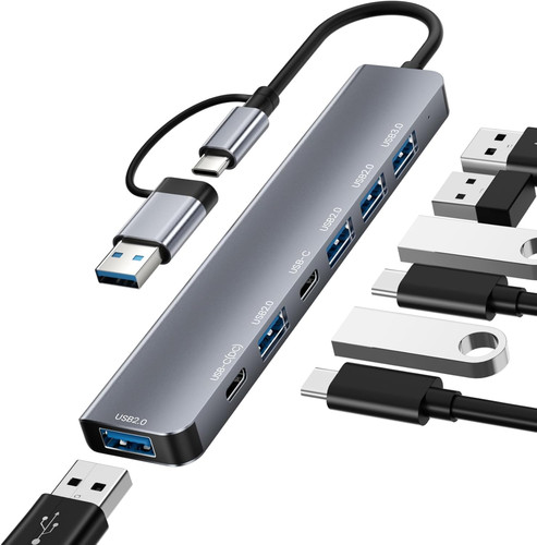 Hub usb 1 docking - c, in