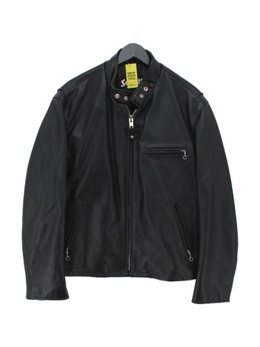 Giacca moto schott - moto, nera
