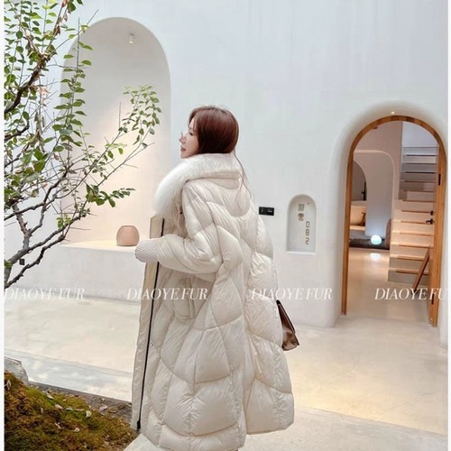 Piumino donna invernale collo