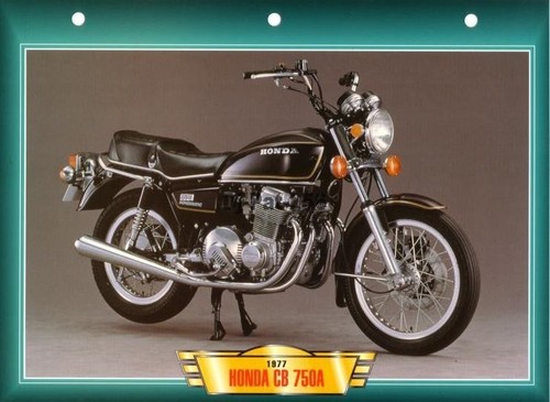 Fiche moto honda 750 - honda, cb