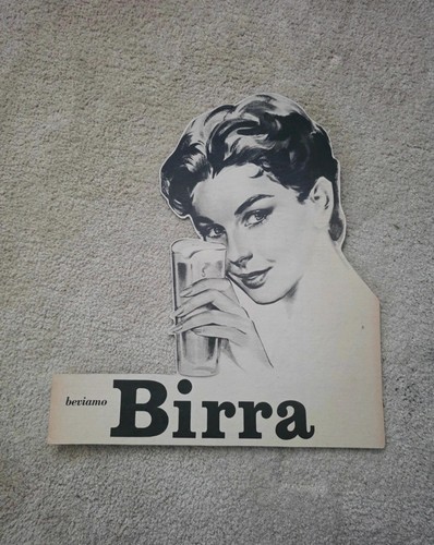 Sagomati pubblicita birra anni - sagomati,
