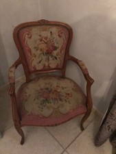 Cinque sedie imbottite d’epoca