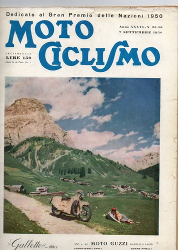 Motociclismo 1950 35 36 - , 35/36