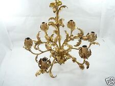 Grande lampadario in ferro