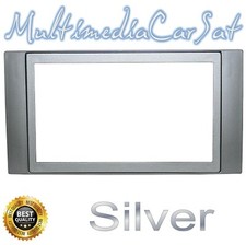 Mascherina Autoradio Doppio 2 Din Ford C-MAX S-MAX Focus Fino 2011 Silver 3464