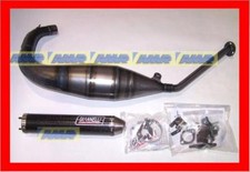 MARMITTA COMPLETA GIANNELLI APRILIA RS 125 94>10 53503 + 53511 SILENZ. CARBONIO 