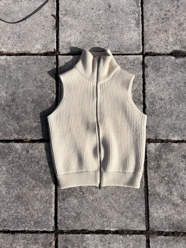 Gilet costine maglia - a, in