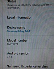 Samsung Galaxy Tab E