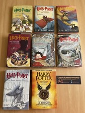 Harry Potter Saga Collezione Completa Prima Edizione Vecchia Traduzione Salani