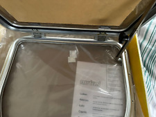 Portello / alluminio / barca / finestra / campeggio / botola di coperta / botola di emergenza / semicircolare / vetus /