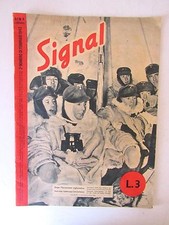 SIGNAL RIVISTA N°2 FEBBRAIO 1942 DI  STORIA/GUERRA VINTAGE DA COLLEZIONE