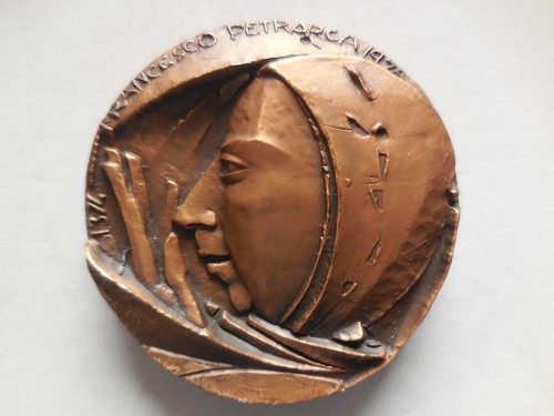 Medaglia petrarca 1974 - medaglia,