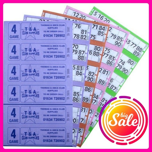 Biglietti bingo libri - biglietti, 4