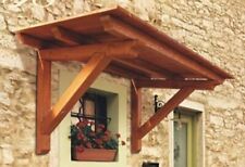 Pensilina in legno 250 x 100 cm completo di ferramenta CON N.2 Traverse
