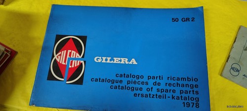 Gilera gr2 1978 libretto - 50,