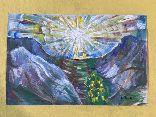 Edvard munch disegno quadro - disegno,