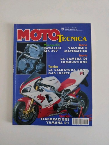 Rivista moto tecnica anno - rivista,