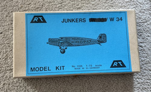 Modellino vintage junkers w - junkers,