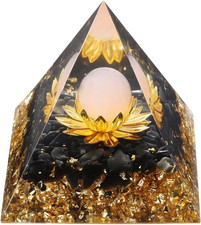 Piramide Di Cristallo Curativa Con Orgone, Energia Di Orgonite La Piramide Di Cr