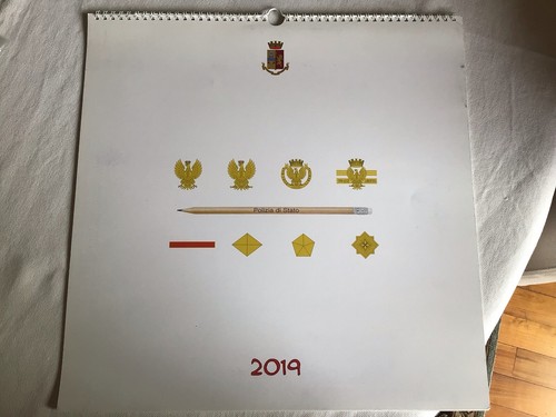 Calendario polizia stato - calendario,