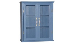 Vetrina vetrinetta pensile espositore armadietto bacheca muro cucina ARTE POVERA