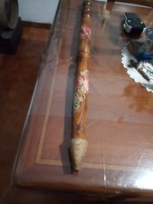 Matita gigante in legno dipinta a mano lunga un metro -ANTICA -