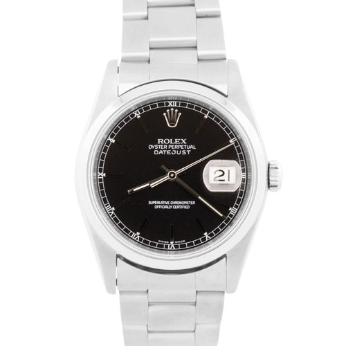 Rolex datejust 2005 nero - datejust,