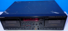 Sony TC-WR870 High End Stereo Quick Reverse Cassette Deck Nero 26W Giappone