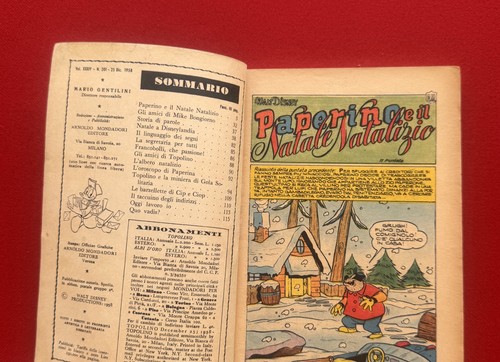 Topolino 201 prima edizione - #,