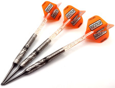 Set Freccette al Tungsteno 90% Barili 18g Steli Pentathlon HD150 Freccette Forti Voli