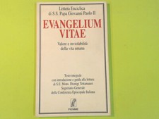 EVANGELIUM VITAE LETTERA