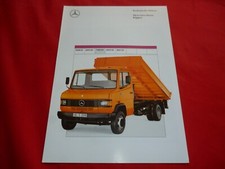 MERCEDES T2 Grande Trasportatore 709 D Ribaltabile Brochure Depliant Folleto 1991