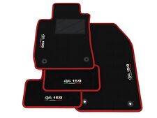 Tappetini compatibili con Alfa Romeo 159-distanza fissaggio (conducente) 34,5 cm