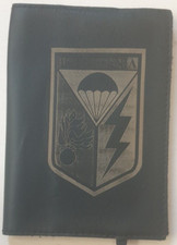 Portafoglio portadocumenti in pelle 1° battaglione Tuscania Carabinieri vintage