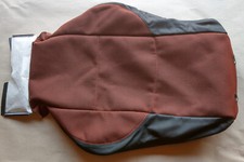 Sedile sportivo BMW E87 rivestimento schienale destro Pearlpoint arancione tessuto pelle 9179138 NUOVO