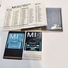 Korg M1 Program Card Set