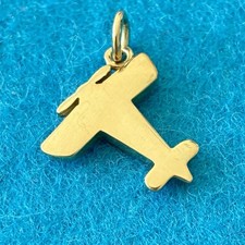 Dodo Pomellato Ciondolo Aereo Aereoplano Maxi Oro Giallo 18kt Raro Introvabile