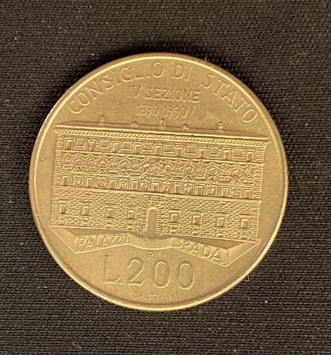 Moneta 200 lire - moneta, da