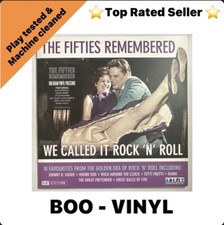 The Fifties Remembered - Various Artists - Vinyl Lp Record NM / NM Condition