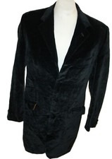 Giacca giacca velluto lunga 91 cm di DRESCOTT PIUTTOSTO CORTA taglia 24 uomo ...