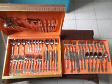 Servizio di posate Gottinghen da 12 in acciaio 18/10 e oro 24K