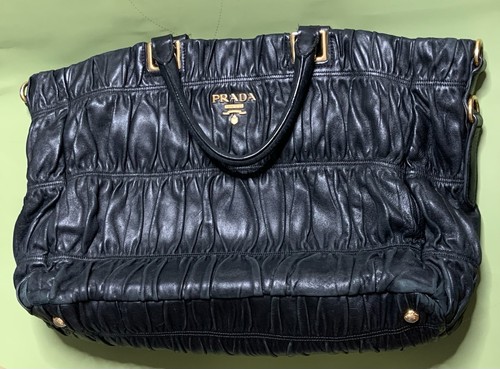 Authentic leather prada - authentic,