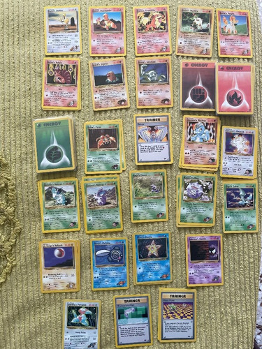 Lotto carte pokemon gym - pokemon,