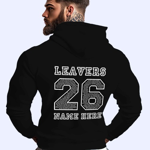 Felpa con cappuccio - , leavers