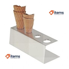 APS Acciaio Inox Gelato Cono