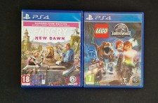 Giochi Ps4 Lego Jurassic World + Farcr New Dawn Come Nuovi